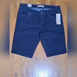Levi's Indigo Dreams Bermuda Shorts Sz. 15 Juniors NWT